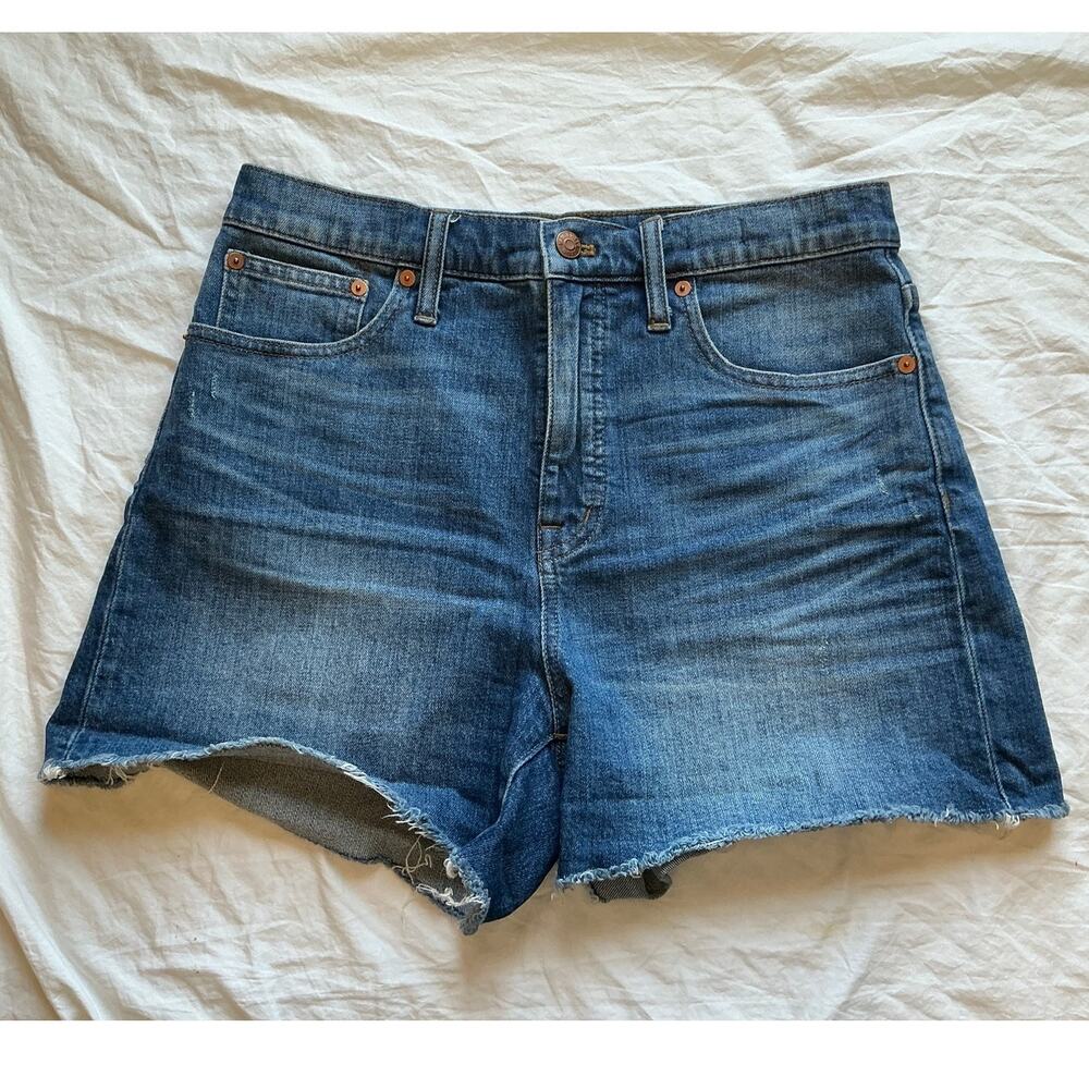 Madewell High Rise Denim Shorts W29 Medium Wash